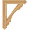 Ekena Millwork Olympic Arts & Crafts Rough Sawn Bracket, Western Red Cedar, 6"W x 36"D x 44"H BKT06X36X44OLY03RWR - alternate 3